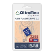 Флеш-карта OLTRAMAX 32GB 50, Mini, USB 2.0, синяя