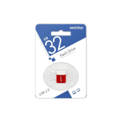 Флеш-карта SMARTBUY 32GB Lara, Mini, USB 2.0, красная