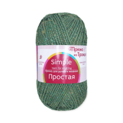 Простая (50% шерсть + 50% акрил) 100гр. 200м. №0273 шторм