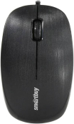 Мышь SMARTBUY SBM-214-K, USB, 1200dpi, чёрная