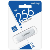Флеш-карта SMARTBUY 256GB Scout, USB 3.0, белая
