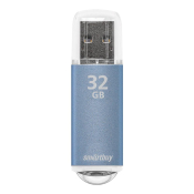 Флеш-карта SMARTBUY 32GB V-Cut, USB 2.0, синяя