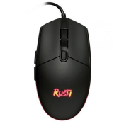 Мышь SMARTBUY SBM-714G-K Rush, USB, 2400dpi, игровая, с подсветкой, 6 кнопок, черная