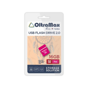 Флеш-карта OLTRAMAX 16GB 50, Mini, USB 2.0, розовая