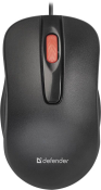 Мышь DEFENDER Point MM-756, USB, 1000dpi, черная