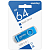 Флеш-карта SMARTBUY 64GB Twist, USB 2.0, синяя