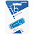 Флеш-карта SMARTBUY 16GB Twist, USB 2.0, синяя